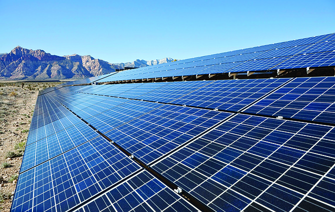 Local officials for Eureka and Lander County told Nevada lawmakers Friday that the flood of clean energy projects they are being asked to review has become a major burden for cash-strapped rural counties with limited staffing. (Getty Images)