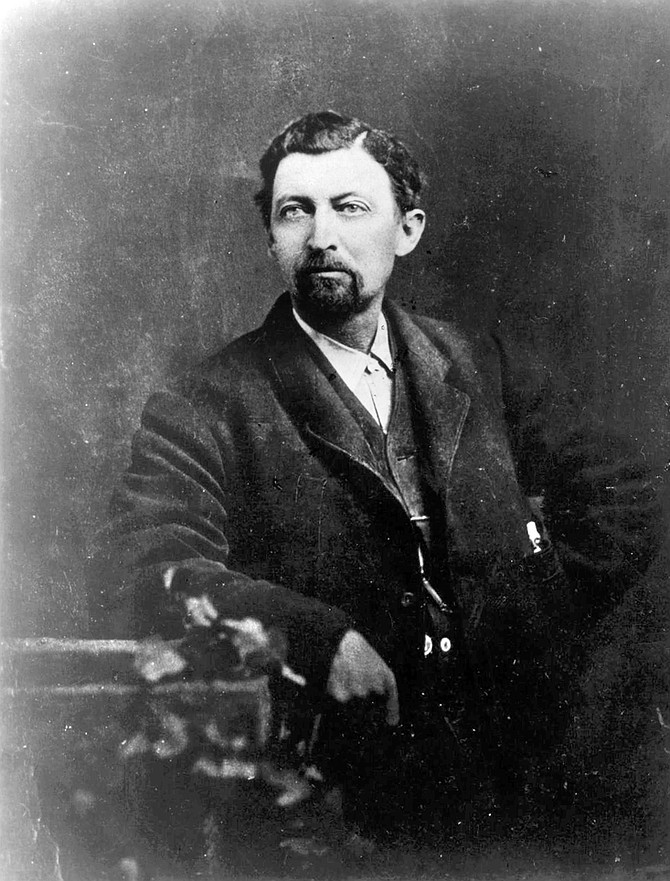 Famous stagecoach driver Hank Monk delivered New York Tribune Editor Horace Greeley to Placerville on time but disheveled in 1859.