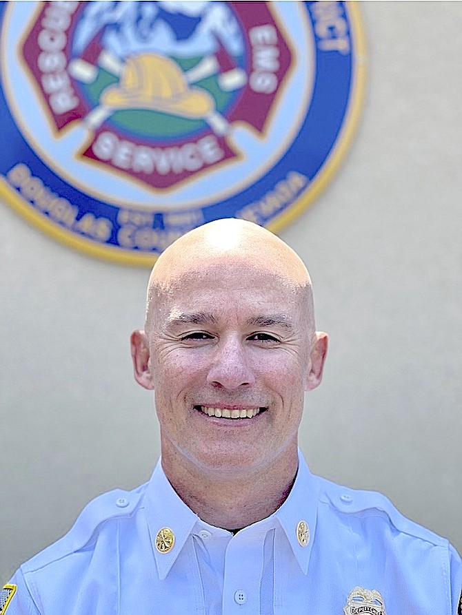 Michael Shockey is East Fork Fire Protection District's new operations chief.