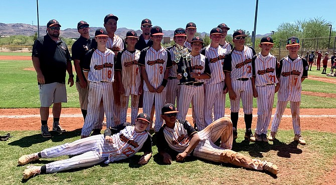 A Carson Valley Little League team poses for a photo following an All-Star game this summer.