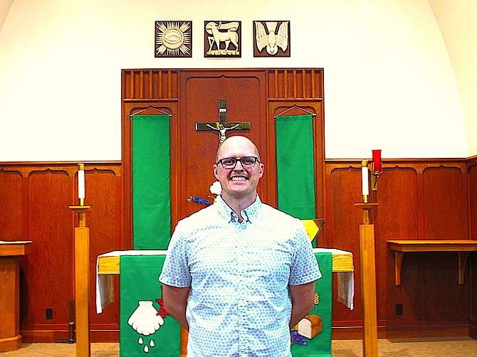 Jonathan Zoch welcomed as the new Pastor at Trinity Lutheran Church.