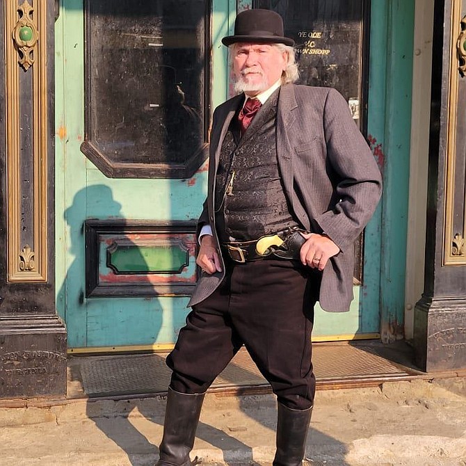 Ross Mortensen will portray stagecoach robber Jack Davis 10 a.m. Aug. 16.