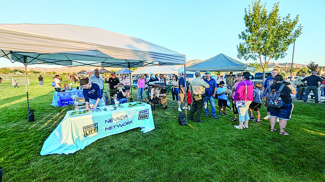 Humboldt County Sheriff's Office hosted National Night Out, a nationwide event dedicated to crime prevention, drug prevention, and community safety. The event, which took place Aug. 6, also featured booths and information from community partners and agencies.