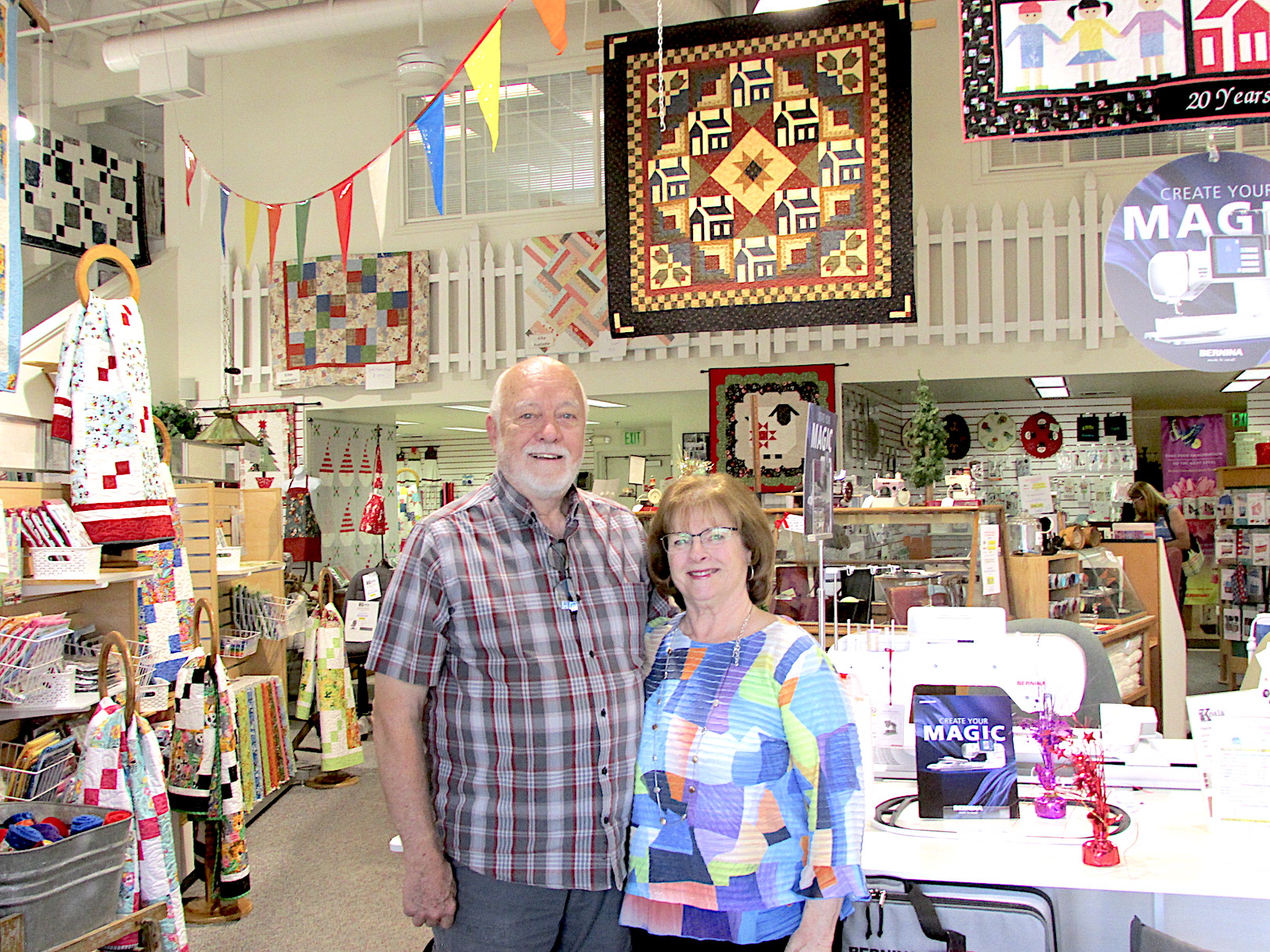 The owners of the Quilt House are putting together a retirement plan