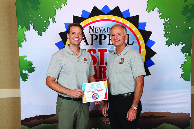 First place winner as Best Chiropractor: Drs. Dimitry and John Ediss from Carson Tahoe Chiropractor.