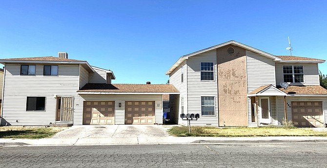 County commissioners approved final displacement agreements for the tenants of these properties on Quail Way as a next step in the transitional house and homeless day center project.