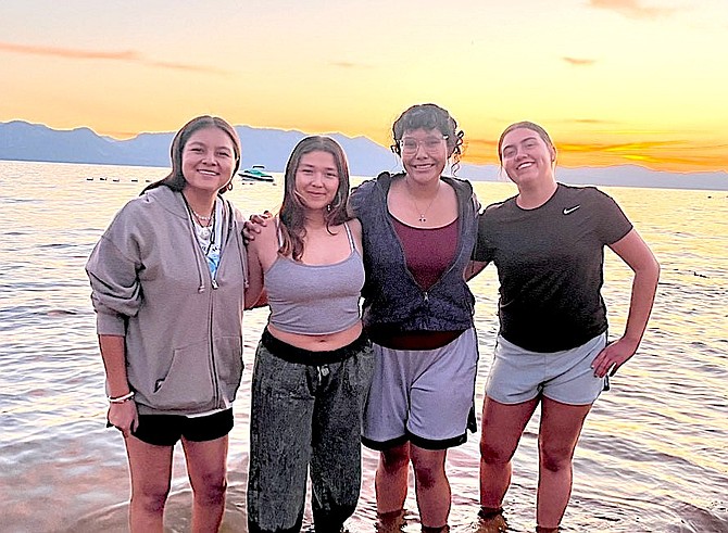 Kendal Navajo, Isabella Smokey, Soleil Burke and Serenity Phelps are now first-year students pursuing degrees in the College of Agriculture, Biotechnology & Natural Resources. Camp attendees learn about college academic programs, applying for college, supportive resources and social skills.