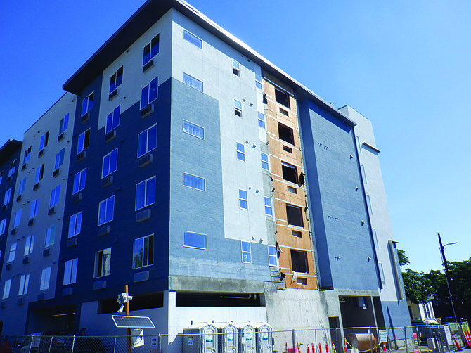 A multifamily workforce housing project in downtown Reno that is just getting completed at 110 River Rock. This is a partnership with the City of Reno downtown redevelopment. Heritage Bank provided project funding.