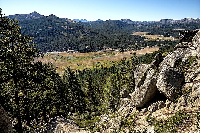 A view of Hope Valley from Thompson Peak taken by Minden photographer Jay Aldrich.