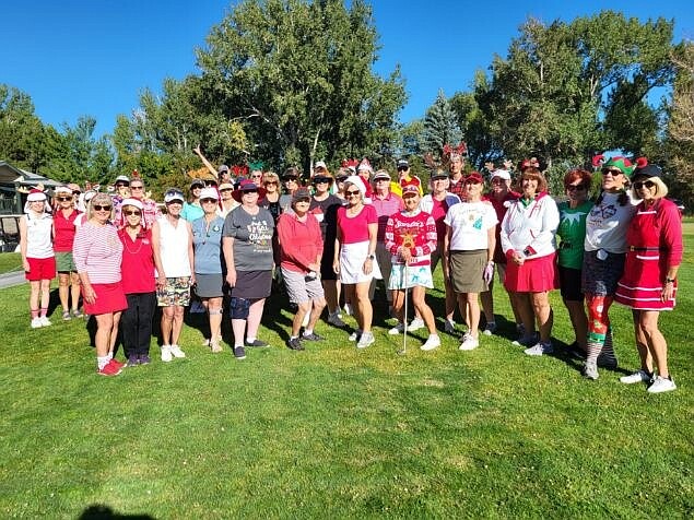 Members of the Carson Valley Women's Golf Club.