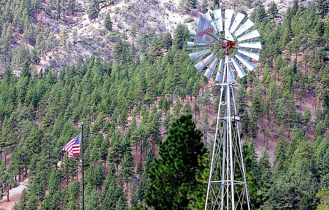 It was a bit breezy on Sunday across Carson Valley as a storm front rolled in.