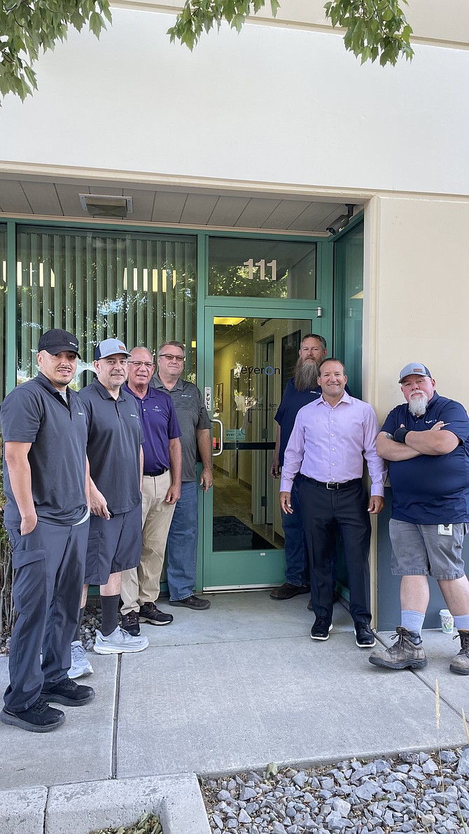 Everon team members from left: Luis Valencia, Richard Lumactod, Greg Weil, Sean Mcguire, Mike Emmel, Brian Willis, and Sean Cebulla.