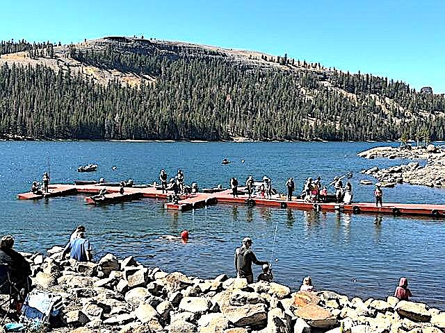 Caples Lake Kids Fishing Day.