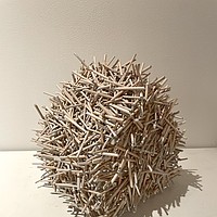 Work of late UNR sculpture chair at Bristlecone Gallery