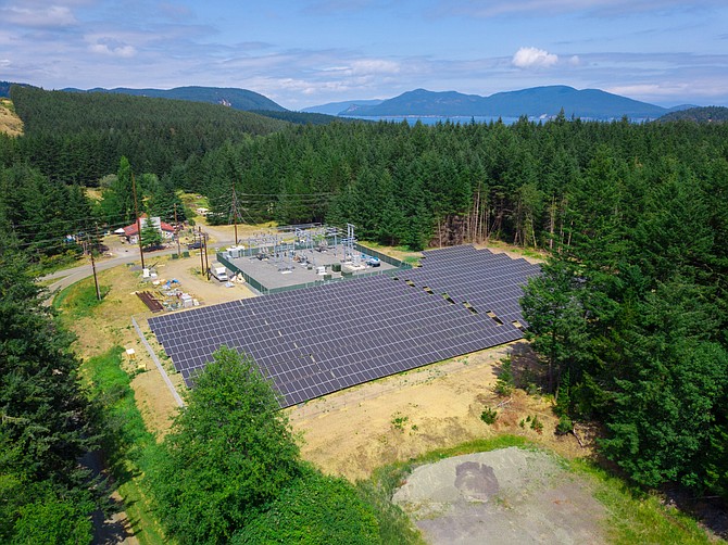 Funding will go toward innovative solar projects like this one on Orcas Island.