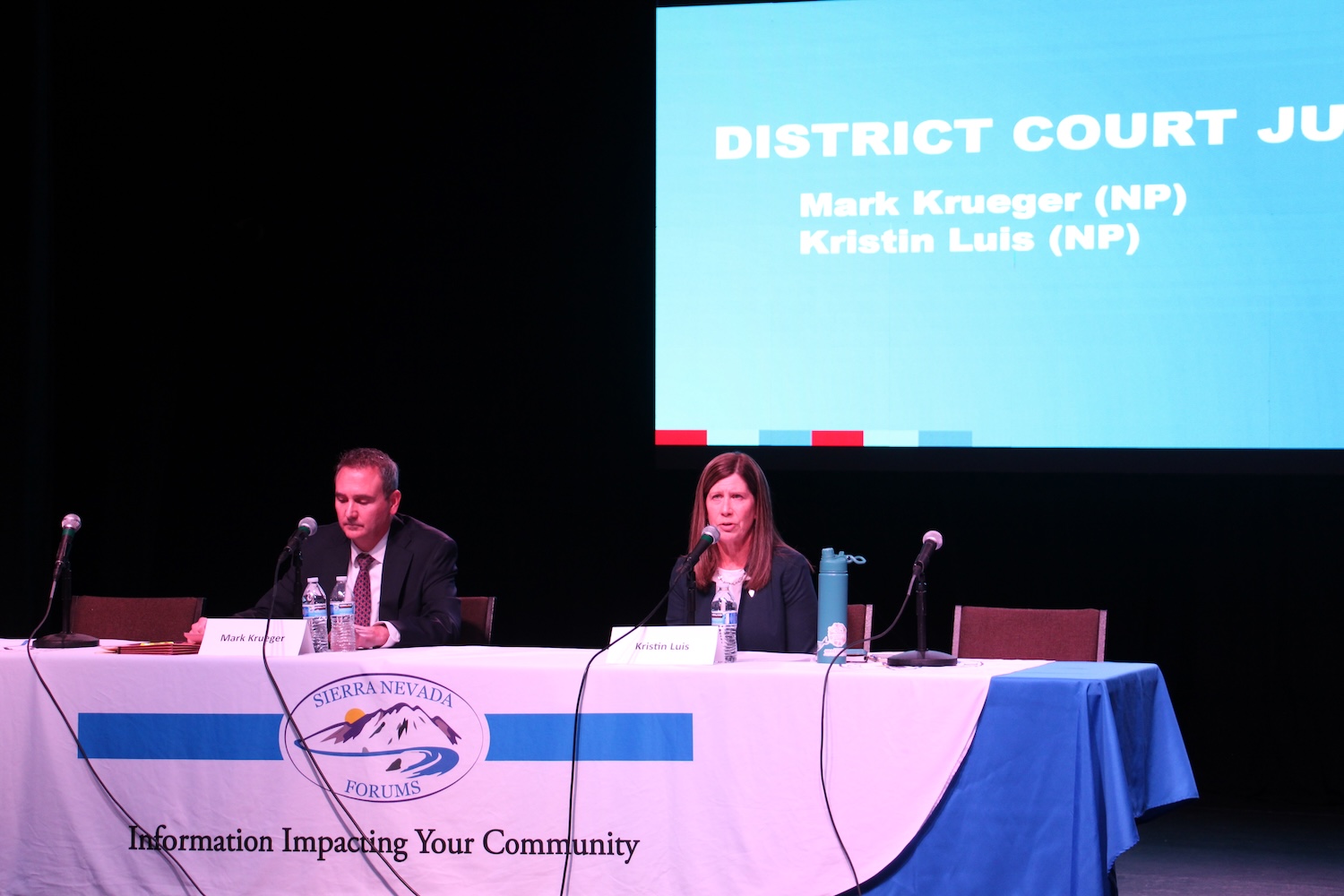 Judge candidates debate Carson courthouse, efiling Serving Carson