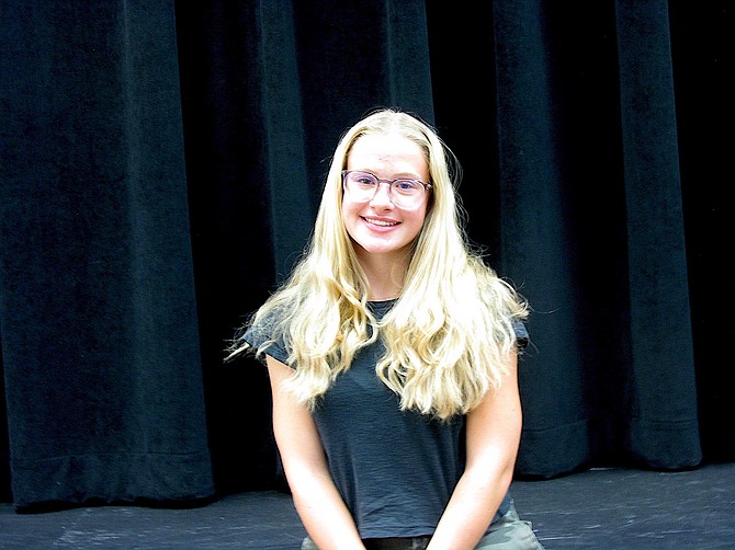 George Whittell High School Senior Olive Jillson Hamner was named National Merit Scholarship Semifinalist and will represent the Lake as a student representative on the school board in February.