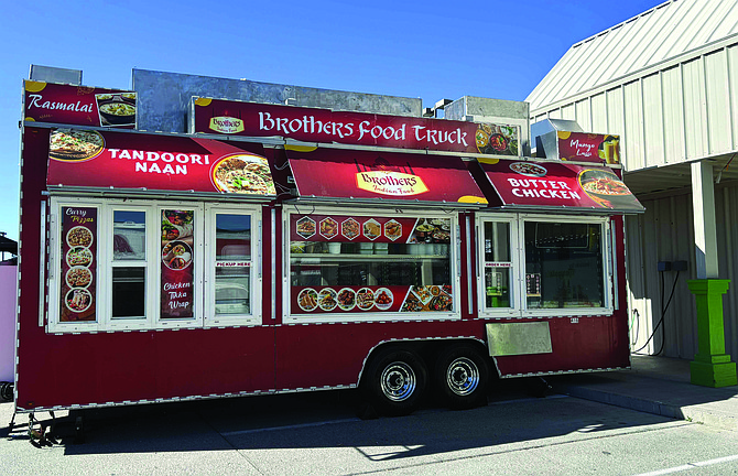 Brothers Food Truck Indian cuisine Oct. 7 received a mobile food vendor license from the Fallon City Council.