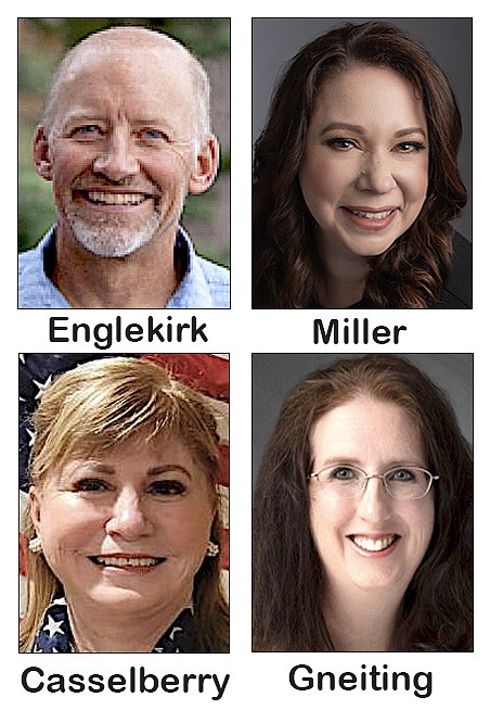 The candidates for Douglas County School Board