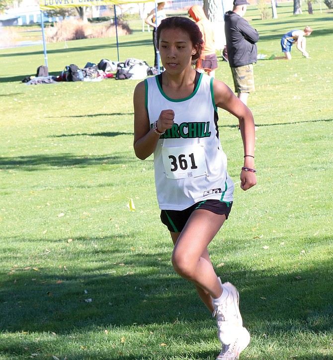 Fallon’s Casandra Hooper led the team last week in Winnemucca. The Greenwave compete in regionals on Friday in Reno.