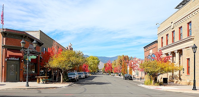 Downtown Minden on Saturday.