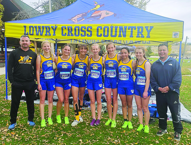 The Lowry High School girls cross country team will compete as a full squad at the state championships for the first time since 2009. Alyla Thomas finished fifth at the regional meet.