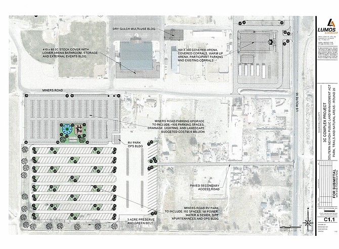 Draft plans have been released for improvements at the 3C Event Complex (formerly the fairgrounds).