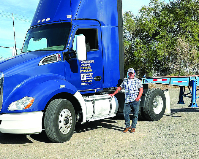 Western Nevada College student Anthony Wilson finds benefits with the ROADS program.