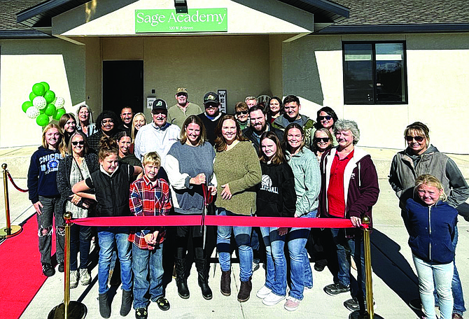 Sage Academy preschool invited the community to tour their new facility Oct. 18 during a grand opening celebration hosted by the Fallon Chamber of Commerce.