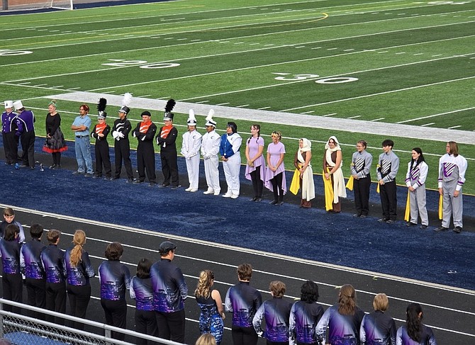 Carson High School's Blue Thunder marching band received first place in the Damonte Ranch Marching Band Invitational on Nov. 2. Students are fundraising to cover the costs of travel, lodging and other expenses for their trip to Chicago to participate in a Thanksgiving Day Parade on Nov. 28.