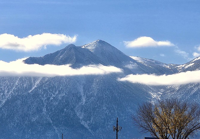 Jobs Peak on Saturday in this photo by Kathy Chipman Wicker.