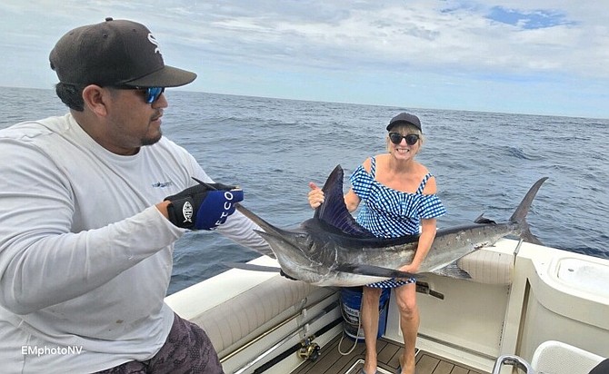 Gardnerville residents Chris and Pam Rubio went deep sea fishing at Cabo last summer.