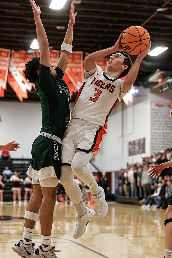 Douglas High senior guard Caden Thacker will enter his senior year coming off back-to-back first team all-region selections.