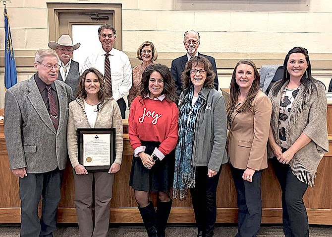 Douglas County commissioners proclaim Small Business Saturday at their Nov. 17 meeting. Douglas County Photo