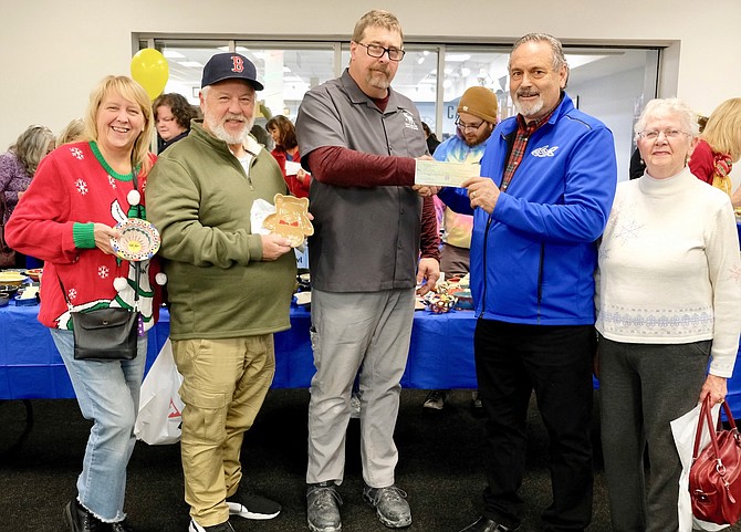 From left: Cara Bibee, Bryan Bibee, Dave Wroth, Jim Peckham, and Rosemarie Menapace.