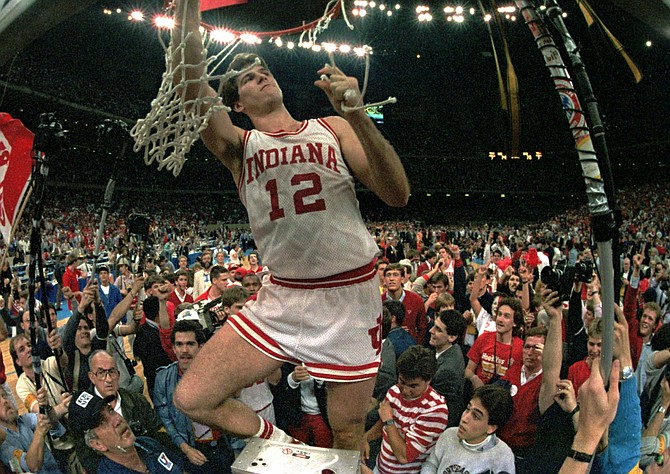 Current Nevada head coach Steve Alford hit seven three-pointers for Indiana in the 1987 national championship game against Syracuse. The Hoosiers, led by Alford’s 23 points, won the title with a 74-73 decision. No other Indiana player hit a 3-pointer in the game.