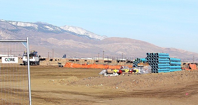 Site work is underway for a new justice center west of Buckeye Road.