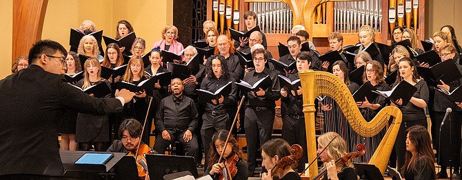 Magnolia Chorale, directed by Joseph To, performs works of Gabriel Fauré in concert Dec. 14.