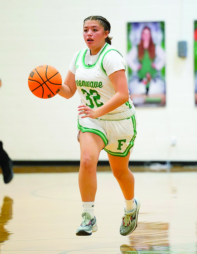 Fallon freshman Amillya Bishop and her teammates finished with a win over South Tahoe last week.