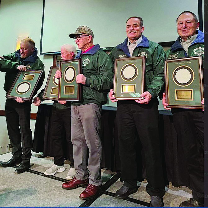 Long time wrestling coach Mitch Domagala was one of six coaches inducted into the National Wrestling Hall of Fame Nevada chapter.