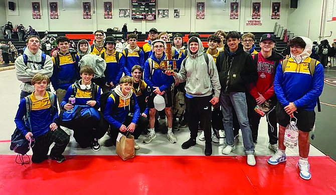 The Lowry High School wrestling team won the Steve Deaton Memorial this past Saturday in Minden.