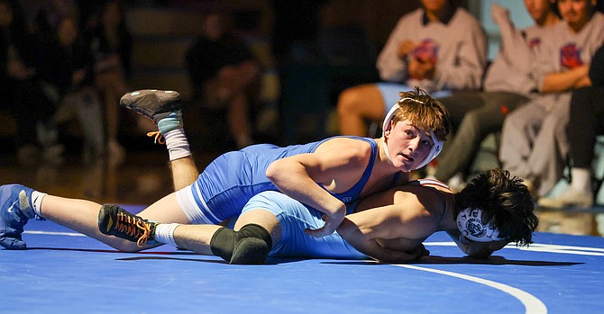 CHS wrestlers dominate Senior Night | Serving Carson City for 160 