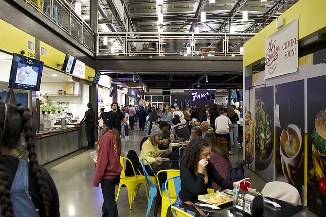 Public Market Reno opened openings in January 2023 after several years of work and heavy construction to turn the old shopping mall of old buyers into a modern public gathering spot.