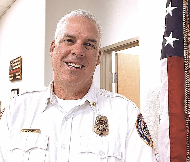 New East Fork Fire Chief Alan Ernst
