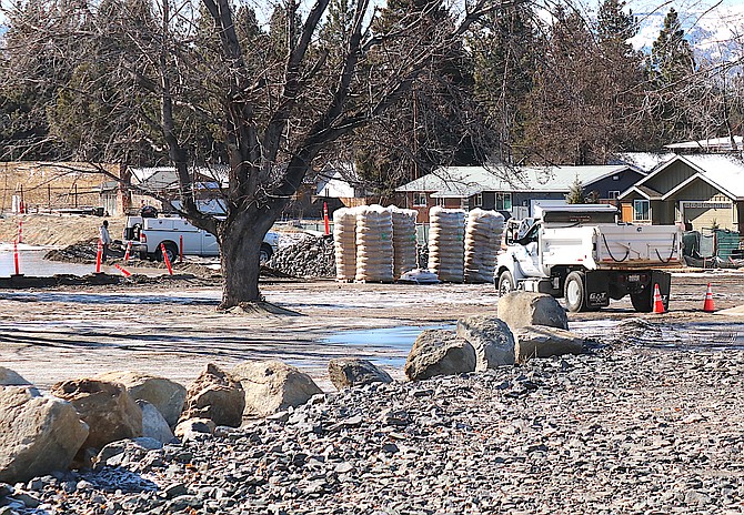 The site on Wednesday where Barton Health hopes to build a new hospital in Stateline.