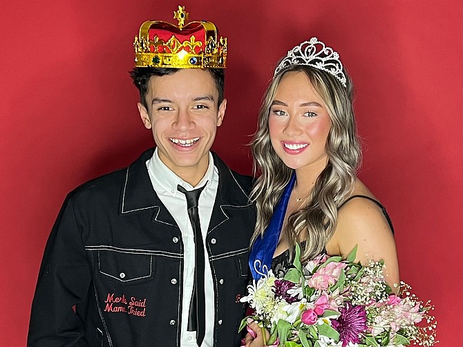 Saturday evening during the Winterfest Dance in Senator Square, Carson High School named Payton Brown and Waylon Parr as the 2025 Winterfest Queen and King, respectively.
