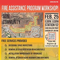 Goni community wildfire workshop Tuesday