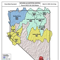 March storms offer hope for lagging Sierra snowpack