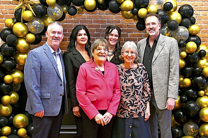 Expand-Able Horizons board members President Keith Lewis, Fundraising Co-Chairwoman Monica Ross, Treasurer Mary White, Director Wendi Semas-Borchert, Secretary Suzanne Towse and Vice-President Neal Falk.
