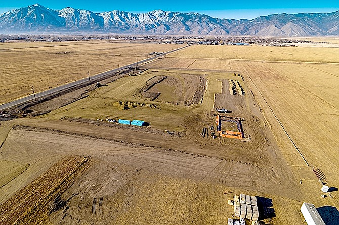 Site work has been underway at the home of the new Douglas County Justice Center. CORE Construction photo